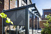 Overkapping Ultraline glas 500x600 cm (bxd)