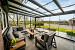 Overkapping Designline glas 300x450 cm (bxd) (excl. schuifpanelen)