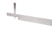 Alu Mevo Edge PRO zilver 4.8mm, 229x10.2 cm Incl. pennen