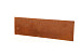 Kantopsluiting corten Single 300x27,7 cm