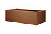 Bloembak vlak - CORTEN 120x120x40