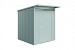 Biohort berging AvantGarde A1 met dubbele deur Zilver metallic