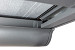 Elektrische boven zonwering met rits W350 250x150 cm (bxd) Incl. afstandsbediening type I.O.
