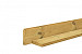 Grenen blokhutplank 2,8 x 14,5 x 180 cm, groen geïmpregneerd.