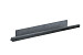 Betonplaat glad 3,5 x 24,0 x 184 cm, antraciet, ongecoat.