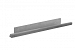 Betonpaal glad met diamantkop 10 x 10 x 220 cm, grijs ongecoat, tussenpaal.