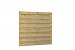 Jumboscherm geschaafd vuren 18-planks 15 mm, 180 x 180 cm, recht.