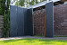 MUURELEMENT BLACK SLATE 250X50X4-6,5 CM