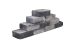 Tumbelwall getrommeld Matterhorn 30x20x10cm