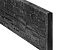 Betonplaat Nostalgie motief 4,8 x 36 x 184 cm, antraciet gecoat