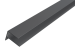 WEO35-60 Alu F-profiel Ebony Black L-300cm 65x80mm - RAL9005