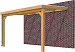 Hillhout douglas veranda Excellent 400 dakplaat helder (diverse soorten)