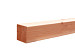 Douglas geschaafde paal duplo verlijmd 14 x 14 x 300 cm, onbehandeld.