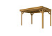 Douglasvision DHZ buitenverblijf 400 x 300 cm, groen geïmpregneerd.