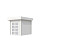 Topvision tuinhuis Kolibri 250x250 cm, wit gespoten.