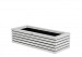 Bloembak Elan Excellent 33x120x50 cm Vuren wit gespoten.