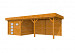 Douglas Topvision Premium Raaf, 298 x 298 en luifel 500 cm, transparant gespoten.