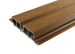 WEO35-60 Alu cladding F-profiel Teak 65x80mm L-300 cm (0967)