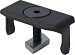 Standaard clip t.b.v. terrasmontagesysteem, 100 stuks.