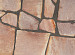 Flagstones Rosso Bologna Extra  2,5-4cm (ca. 22 m2 per krat/ 4-7 st per m2)