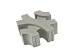 Virage 30x30x12 grijs