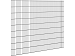 Hillfence metalen scherm, dubbele staafmat, 250 x 183 cm, zwart.