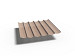 Harmonica schaduwdoek 2,9x3 m zand