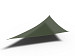 Schaduwdoek Coolfit Driehoek 90° 4,0 x 4,0 x 5,7m olijf groen
