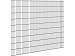 Hillfence metalen scherm, dubbele staafmat, 250 x 103 cm, zwart