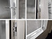 Stapeldorpeldeur meranti rechtsdraaiend 930x2169+ kozijn 1038x2263mm Wit (incl. DTS en deurbeslag)