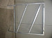 Verstelbaar poortframe 100-80 cm 20 cm uit de hoek