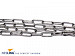 Ketting schalm 4mm lang 2m RVS