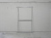 Poortframe voor schuifpoorten - 1165x1900mm - vuurverzinkt