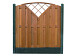 Betonplaat glad 3,5 x 24,0 x 184 cm, antraciet, ongecoat.