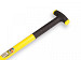 Kabelspade gepolijst met opstap met steel 78cm.
