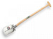 Steekbats diamant gehard en gepolijst - incl. schopsteel 110cm gebogen en ronde opstap