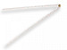 Duimstok 1 meter glasfiber wit.