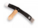 Straatmakersteel met houten steel met nylon dop - 70mm