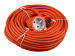 Verlengsnoer 20m 2x1mm H05VV-F oranje