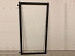 Verstelbaar poortframe 98,5-190 cm tbv horizontale planken - zwart