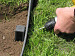 Ecolat plank recht Grijs 19cm x 10mm, 2 meter