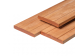 Bangkirai Vlonderplank hardhout 27x190mm 274cm lengte profiel 500 (V-groef 3cm)