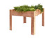 Douglas minigarden op poten 100 x 100 x 80 cm, onbehandeld.