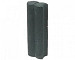 Duo minipalissade met inkeping d=6 cm antraciet