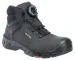 Werkschoenen Boaz hoog zwart + kruipneus mt 42