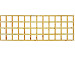Vuren Trellis de Luxe, 60 x 180 cm.
