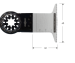 BIM hout/plastic Starlock invalzaagblad (diverse maten)