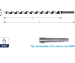 Slangenboor Gold-line Azobe ø6x320 (1 st per set)