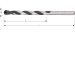 Steen/ betonboor ø12x85/150 (1 st per set)