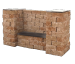 Combiwall Splitton Uno Mont Blanc 30x15x12cm